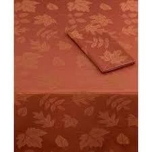 Autumn Leaves Embroidered Cutwork bountiful spice table runner 13 x 72